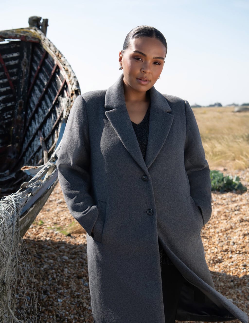 Wool dress coats for ladies on sale