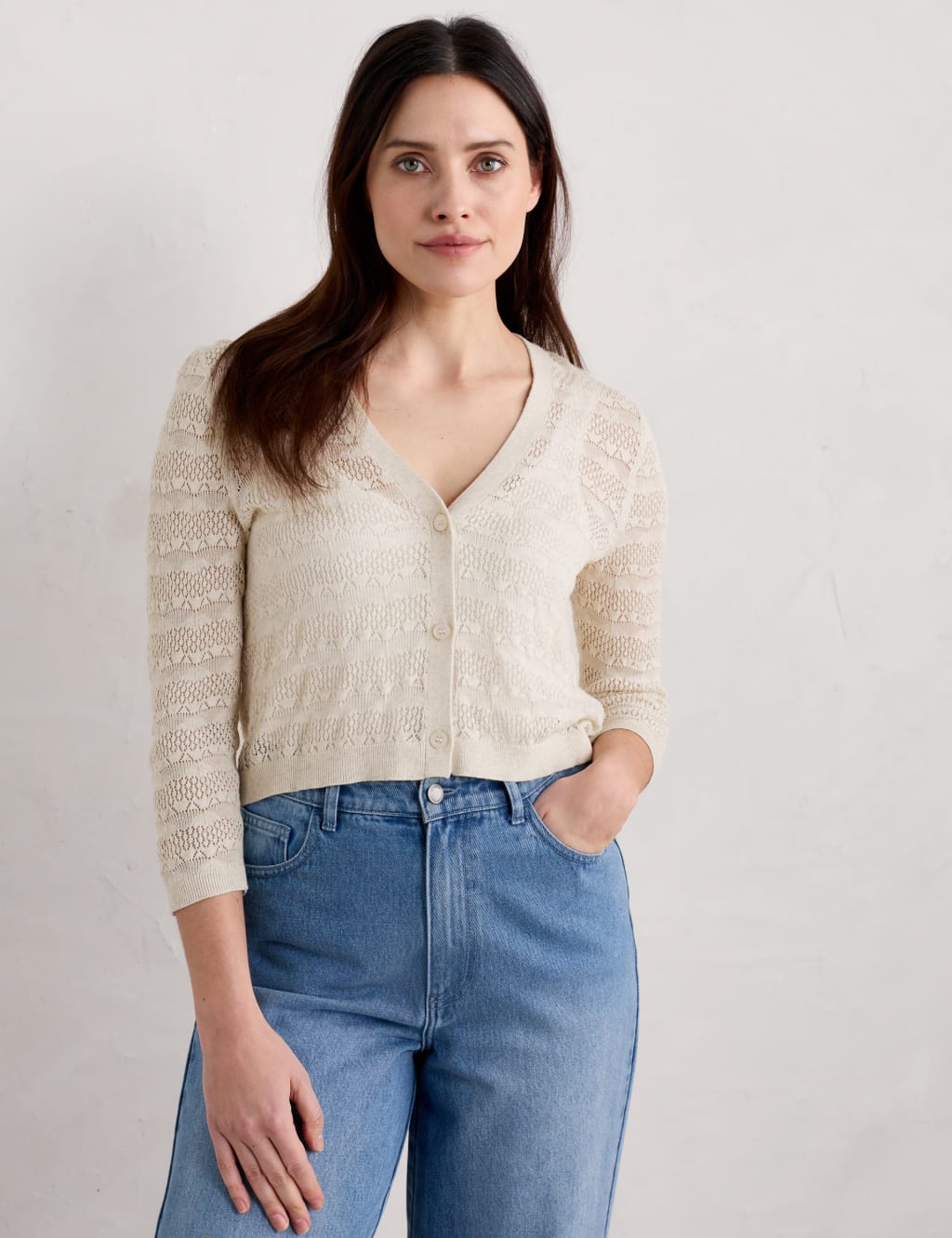 3 4 sleeve Cardigans at M S IE