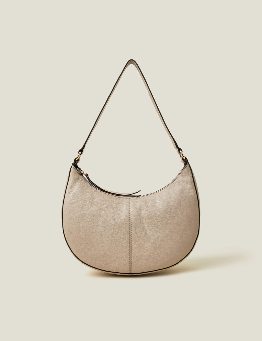 Leather Pebble Grain Shoulder Bag