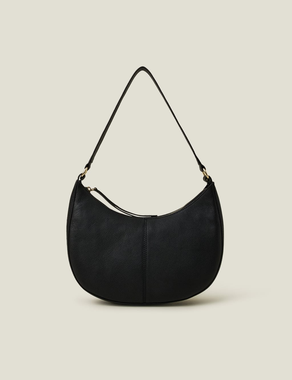 Leather Pebble Grain Shoulder Bag