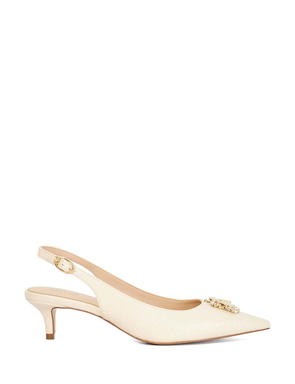 Context Bug Detail Slingback Shoes