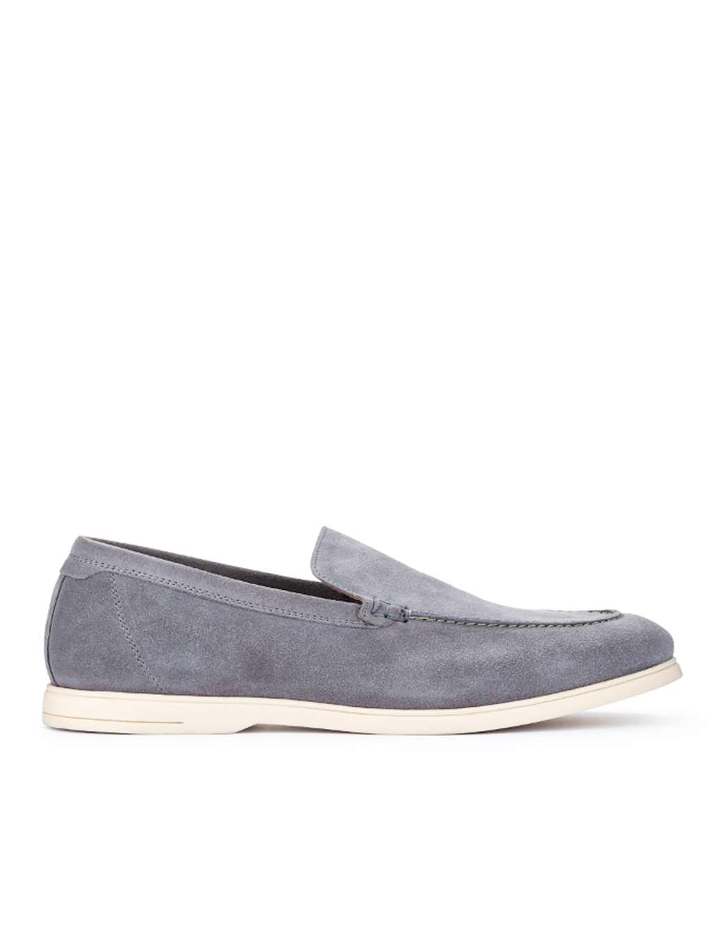 Suede Slip-On Loafers