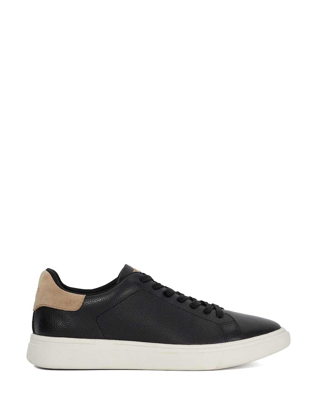 Leather Lace Up Trainers