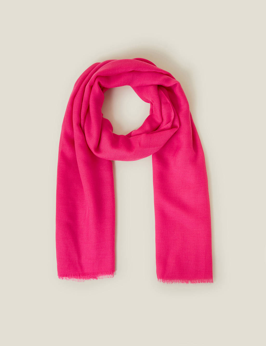 Woven Fringed Scarf