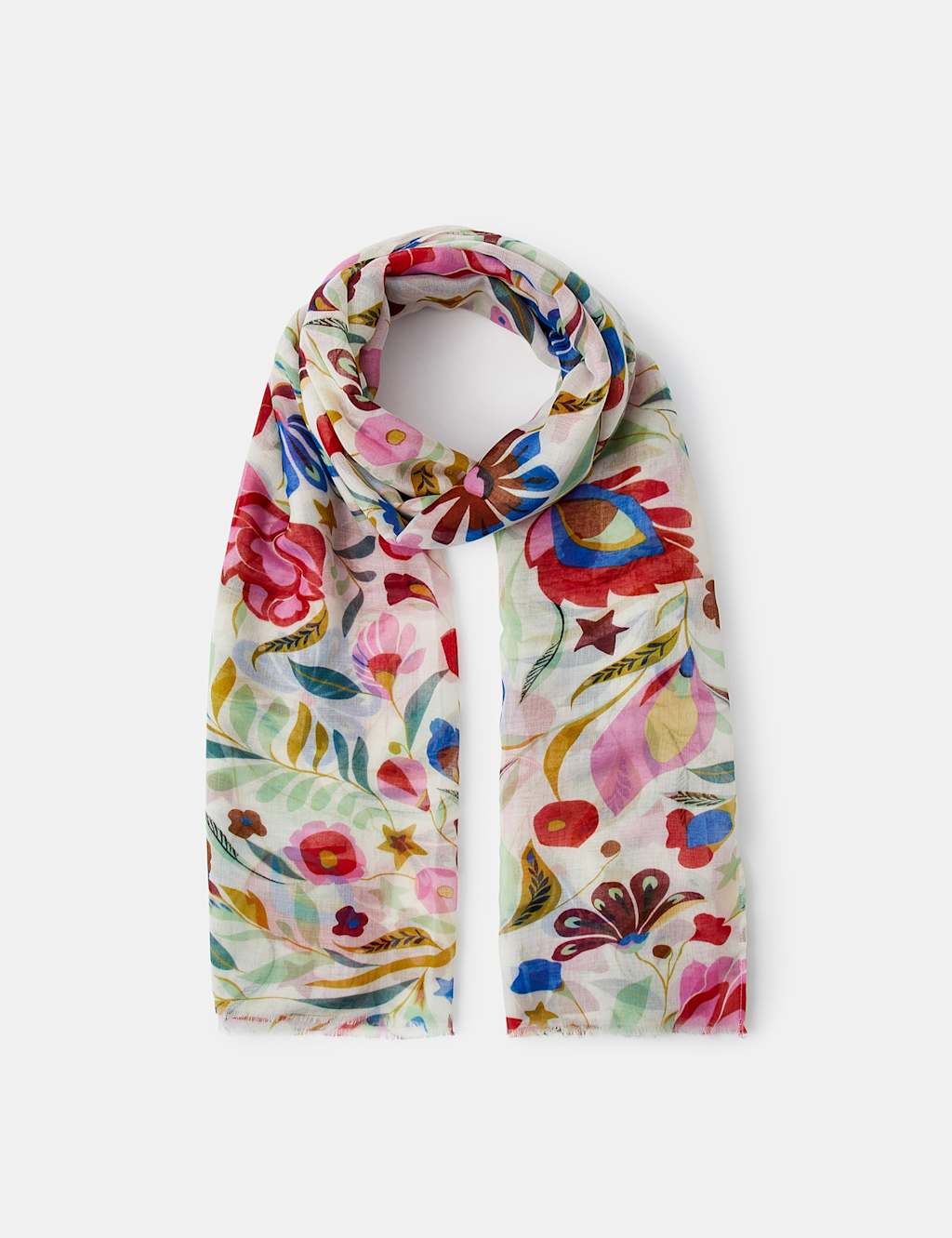 Accessorize Women's Printed Floral Scarf - Multi - Available at M&S