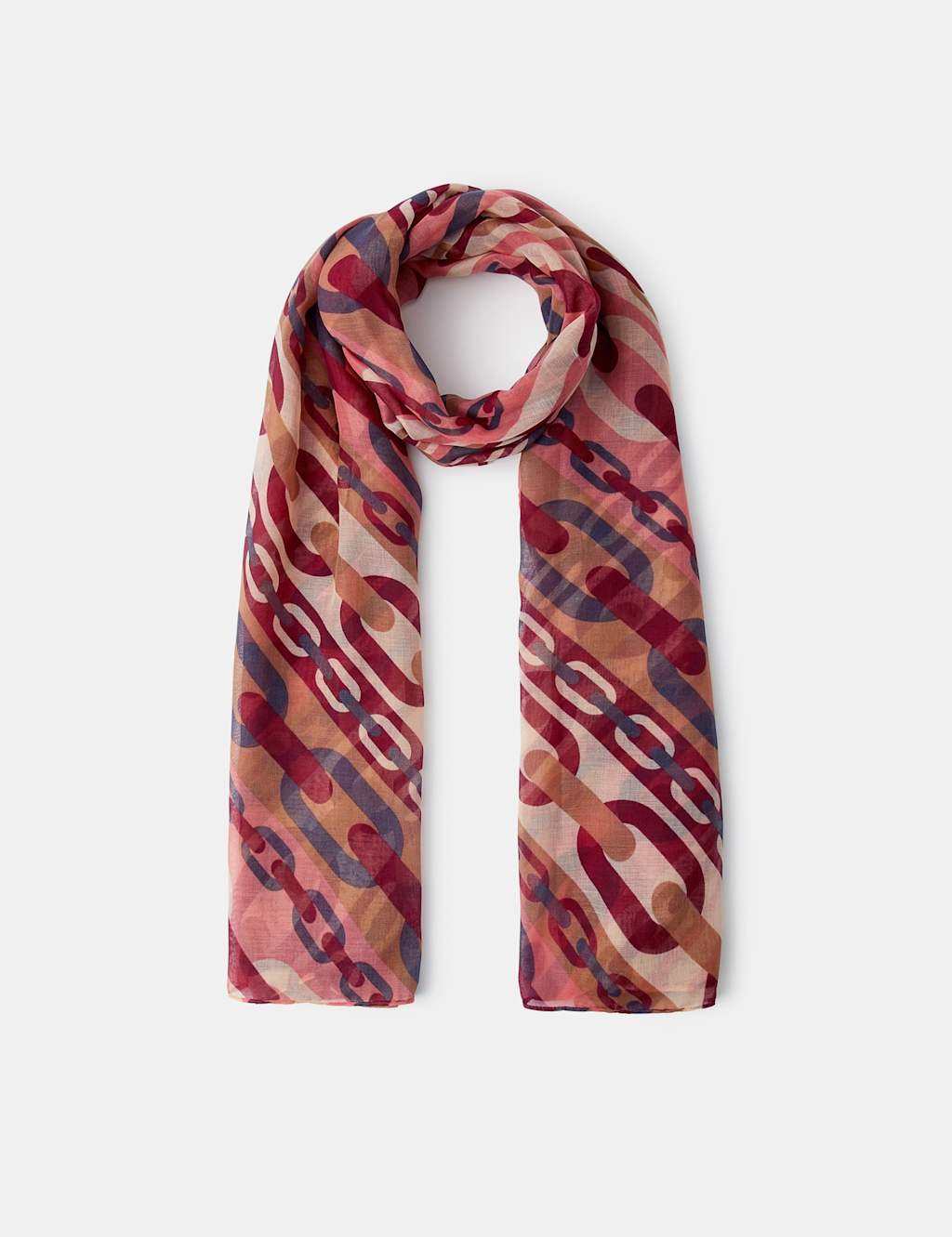 Accessorize Women's Link Print Scarf - Multi - Available at M&S