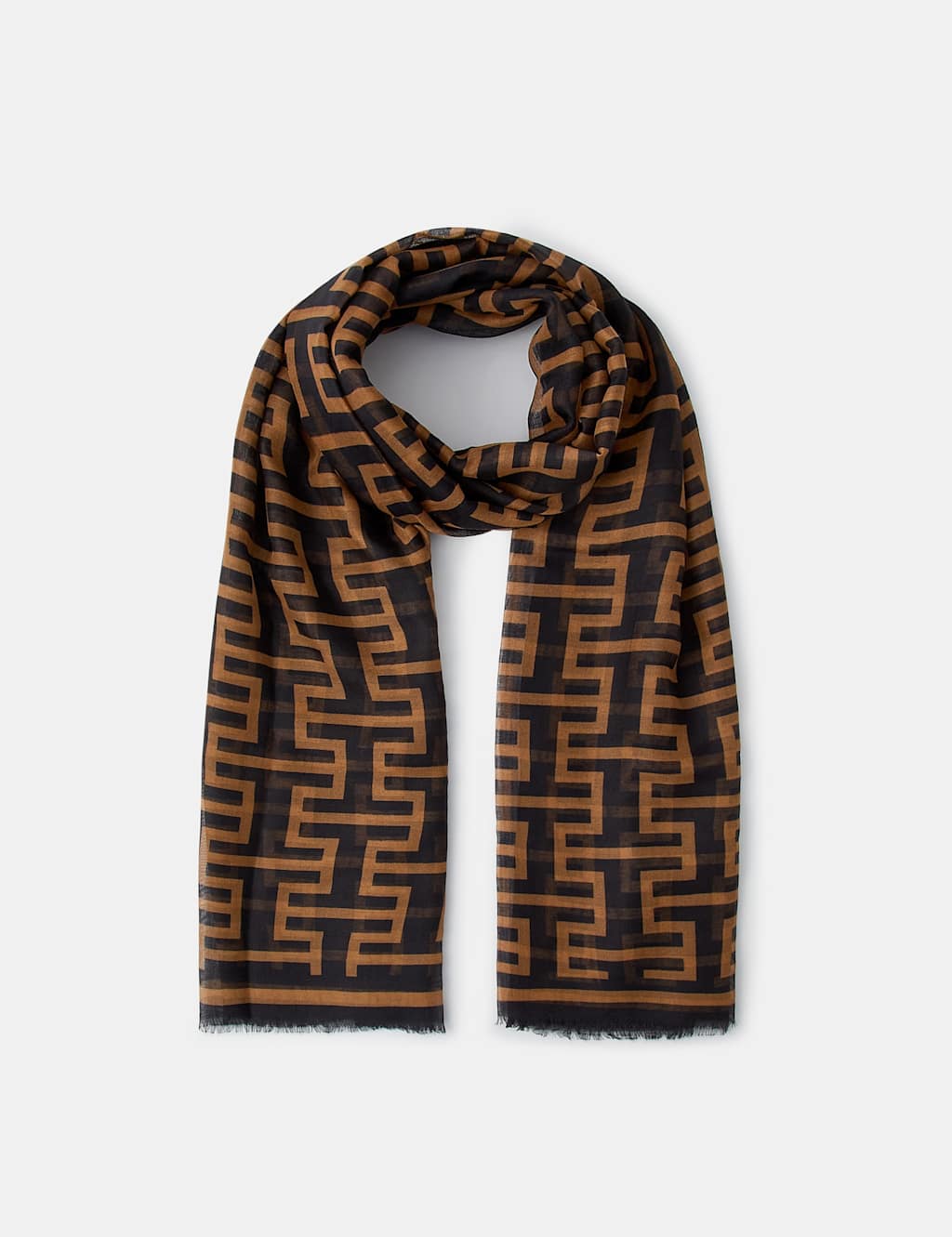 Accessorize Women's Geometric Scarf - Multi - Available at M&S
