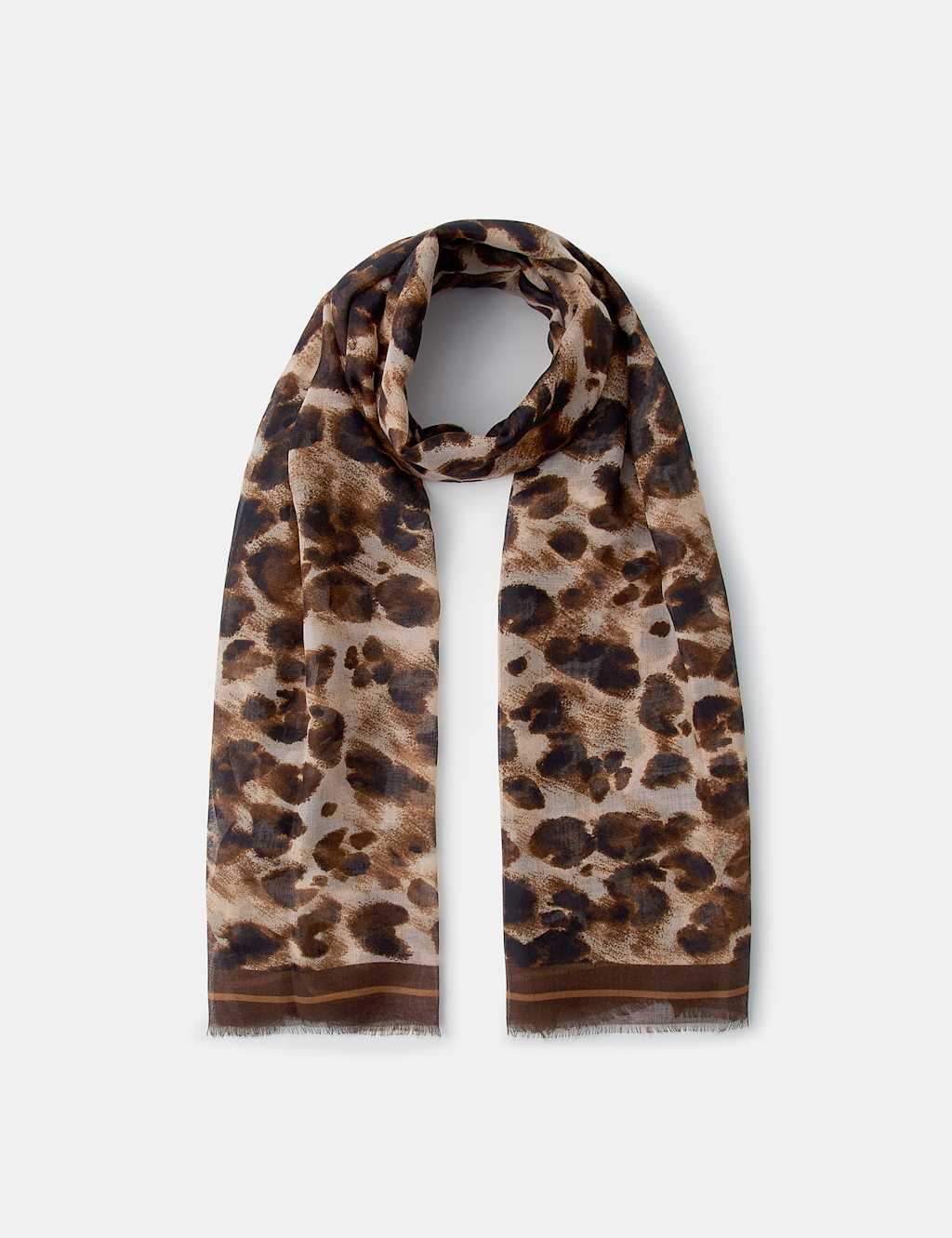 Accessorize Women's Printed Animal Scarf - Multi - Available at M&S