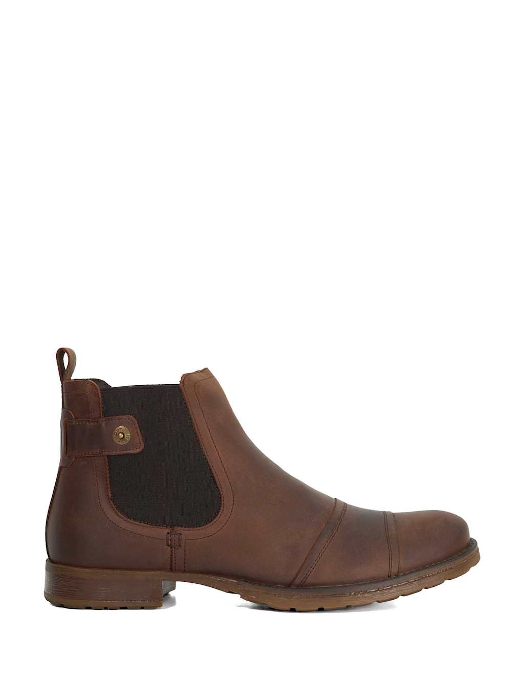 Dune London Leather Casual Boots Brown