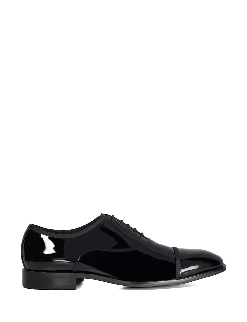Dune London Leather Oxford Shoes Black