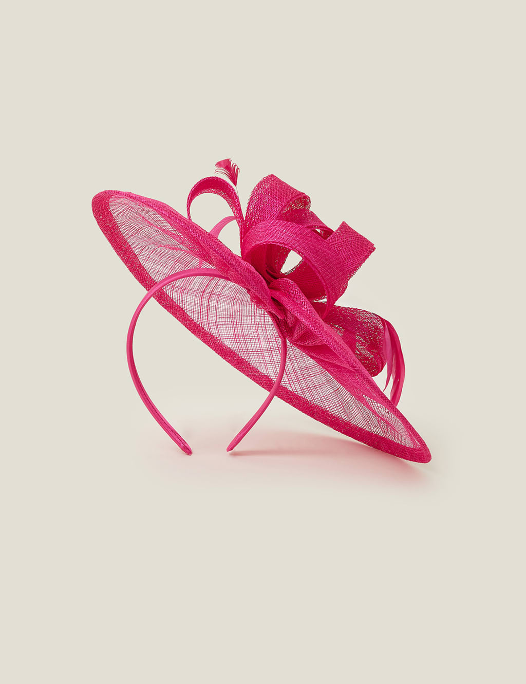 ACCESSORIZE Bow Fascinator Pink