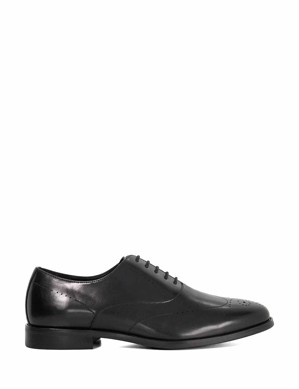 Dune London Men's Leather Brogues - 7 - Black - Available at M&S