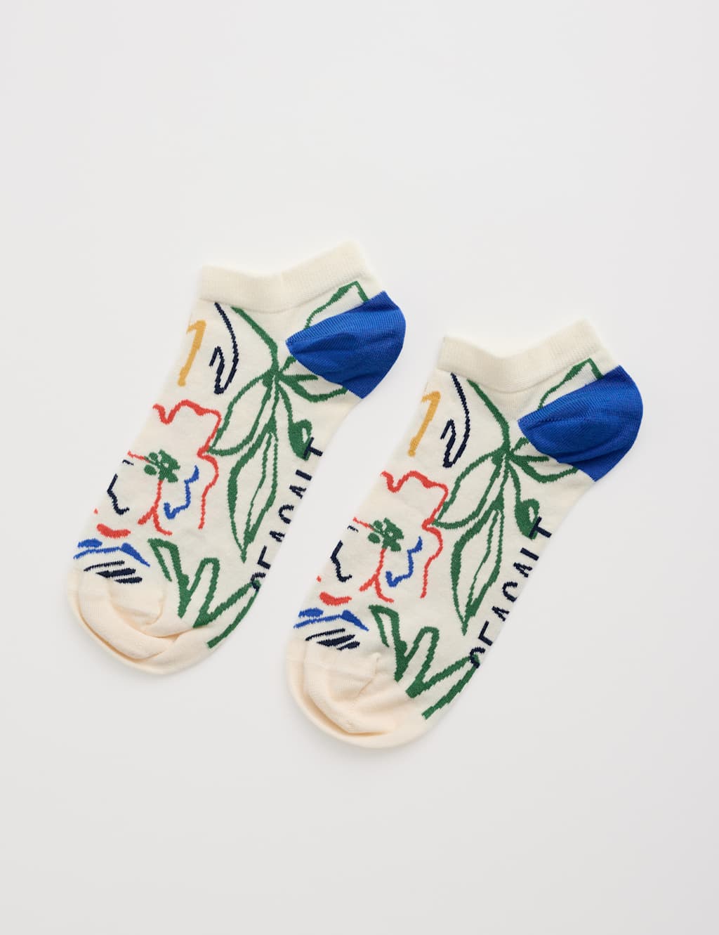 Patterned Trainer Socks