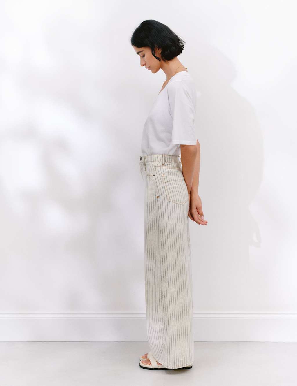 High Waisted Wide Leg Jeans