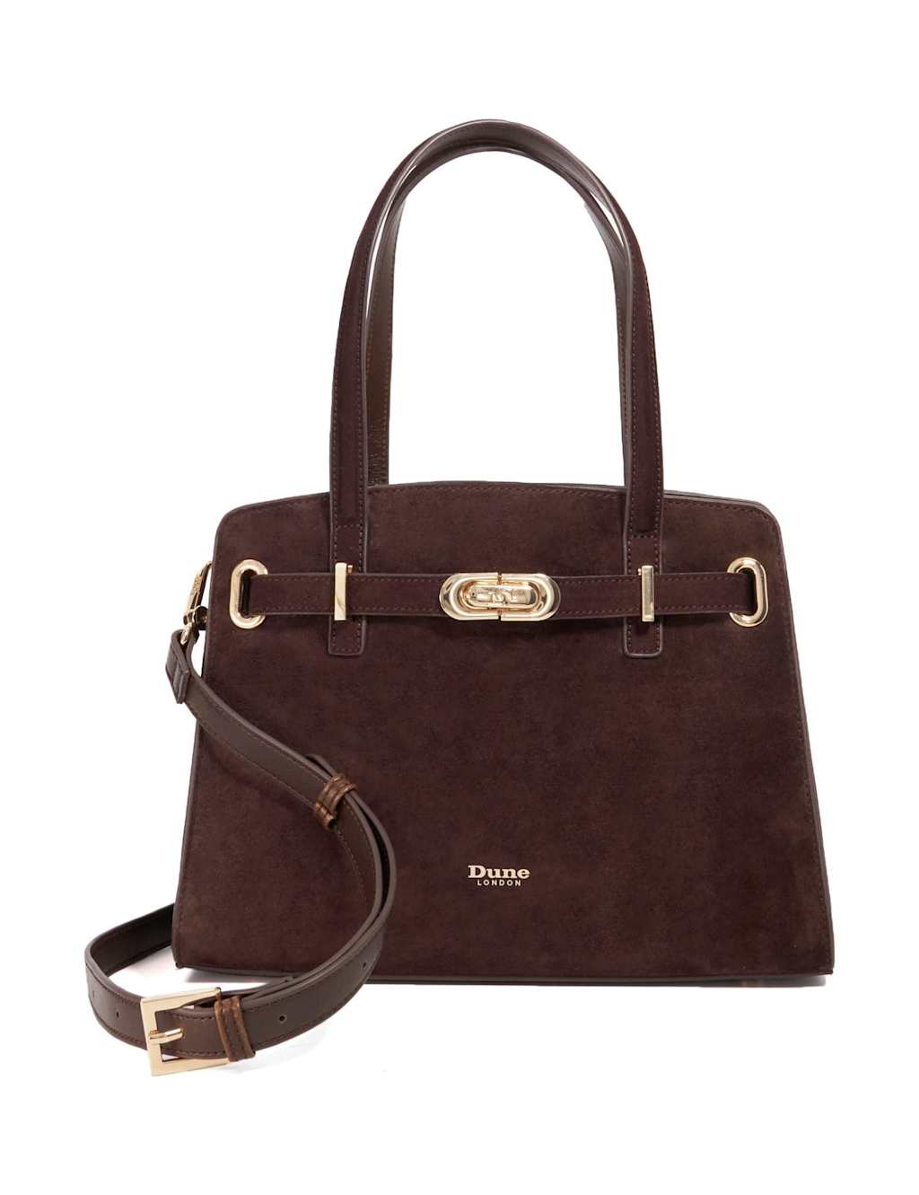 Dune London Woven Tote Bag Brown