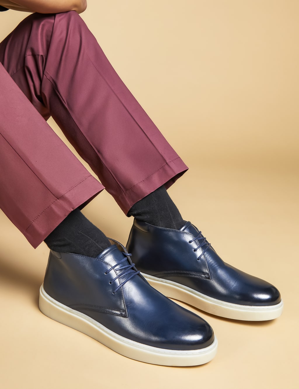 Leather Chukka Boots