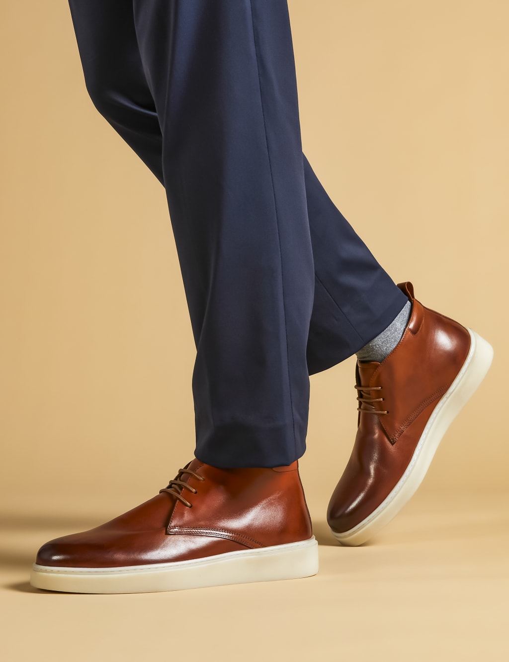 Leather Chukka Boots