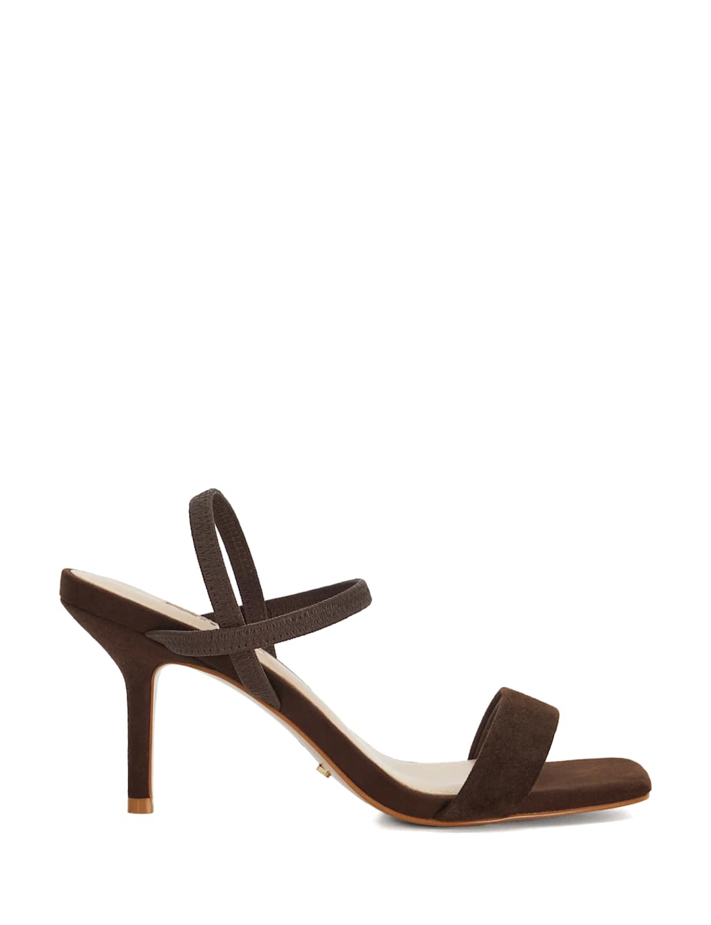 Suede Strappy Stiletto Heel Sandals