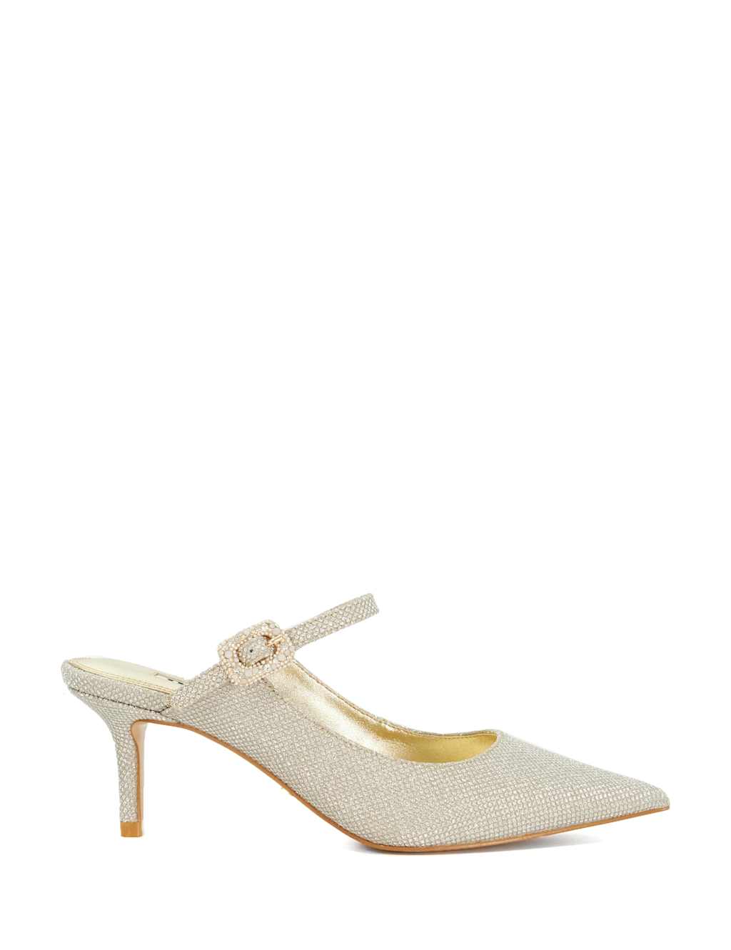 Embellished Stiletto Heel Court Shoes