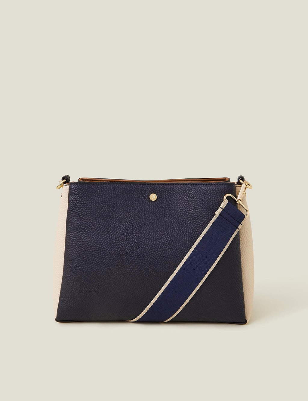 Faux Leather Cross Body Bag