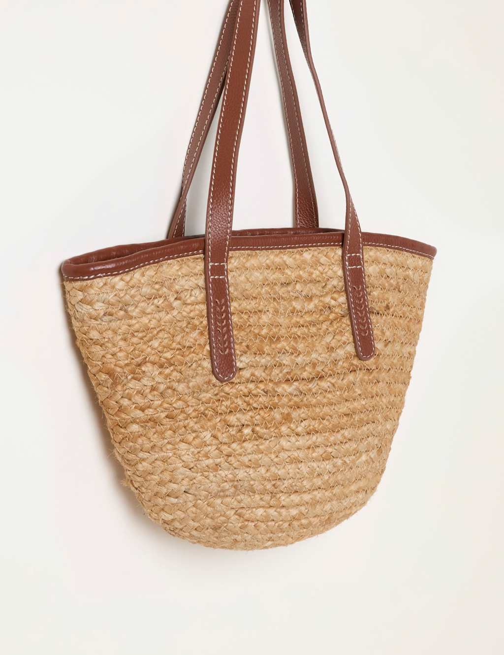 Fatface Women's Raffia Mini Tote Bag - Natural - Available at M&S