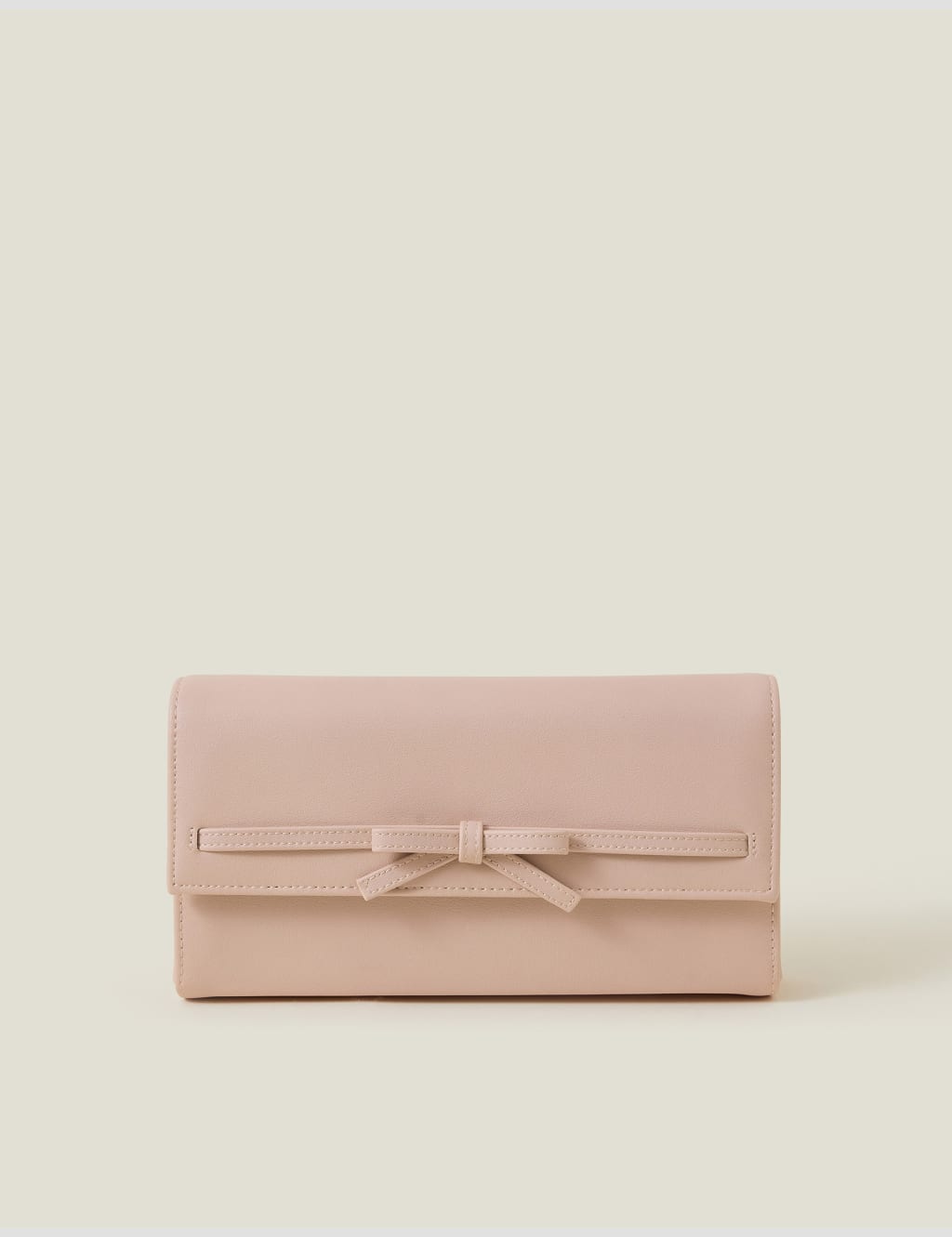 Bow Detail Clutch Bag