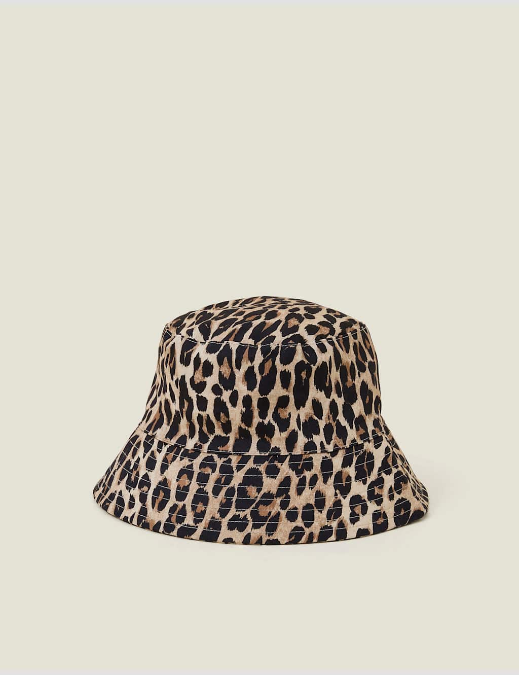 Pure Cotton Animal Print Bucket Hat
