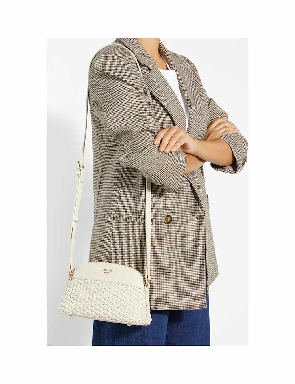 Woven Cross Body Bag