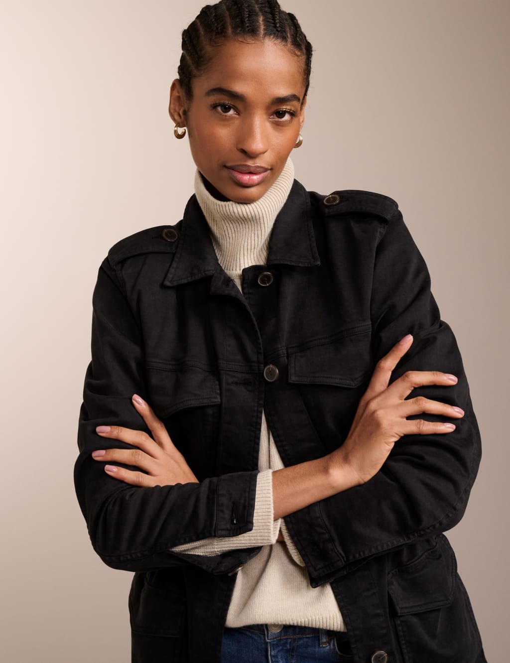 Women s Cotton Coats Jackets at M S