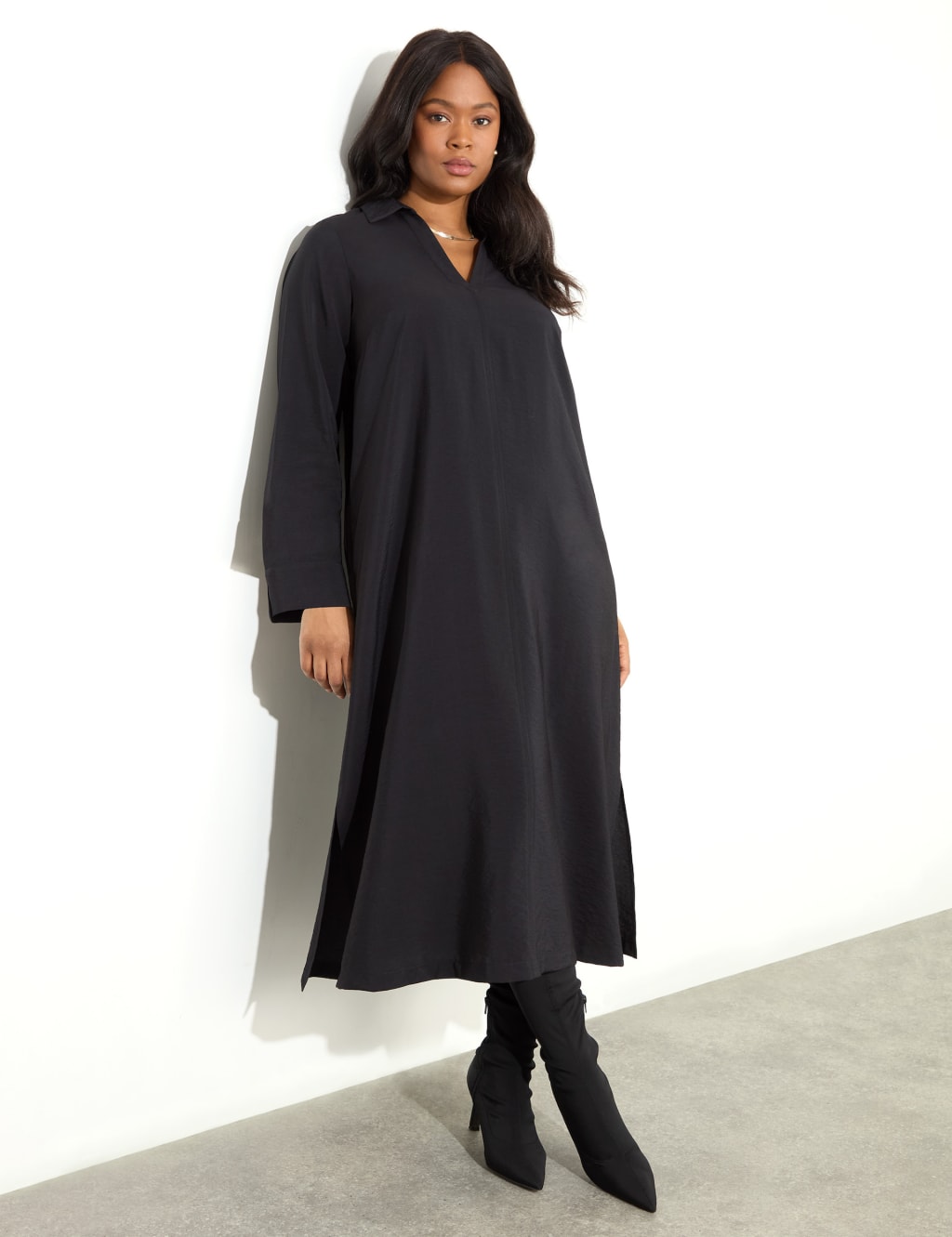 Midaxi Shirt Dress