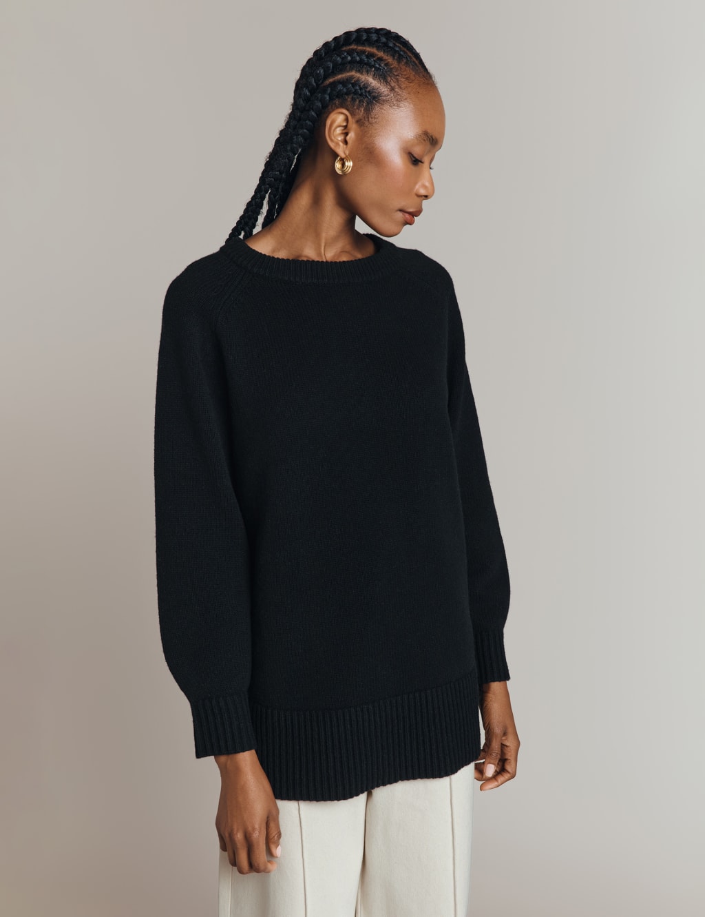 M&s ladies black jumpers discount