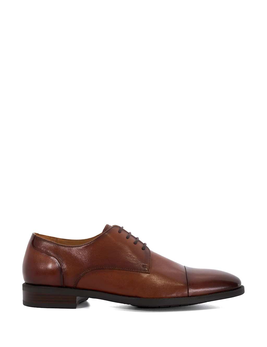 Wide Fit Leather Derby Shoes
