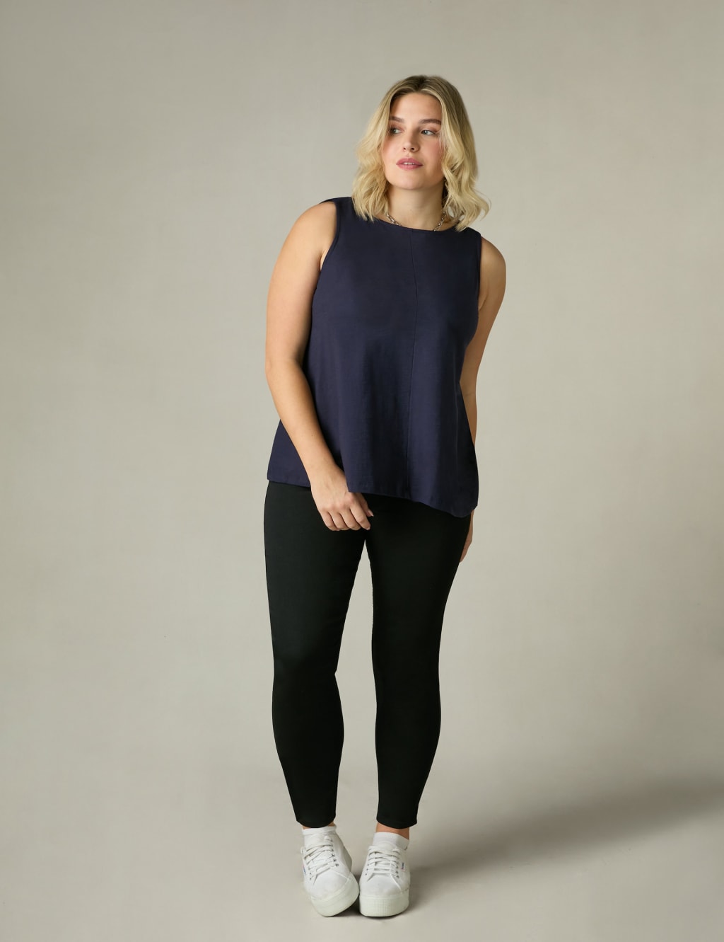 Pure Cotton Relaxed Vest
