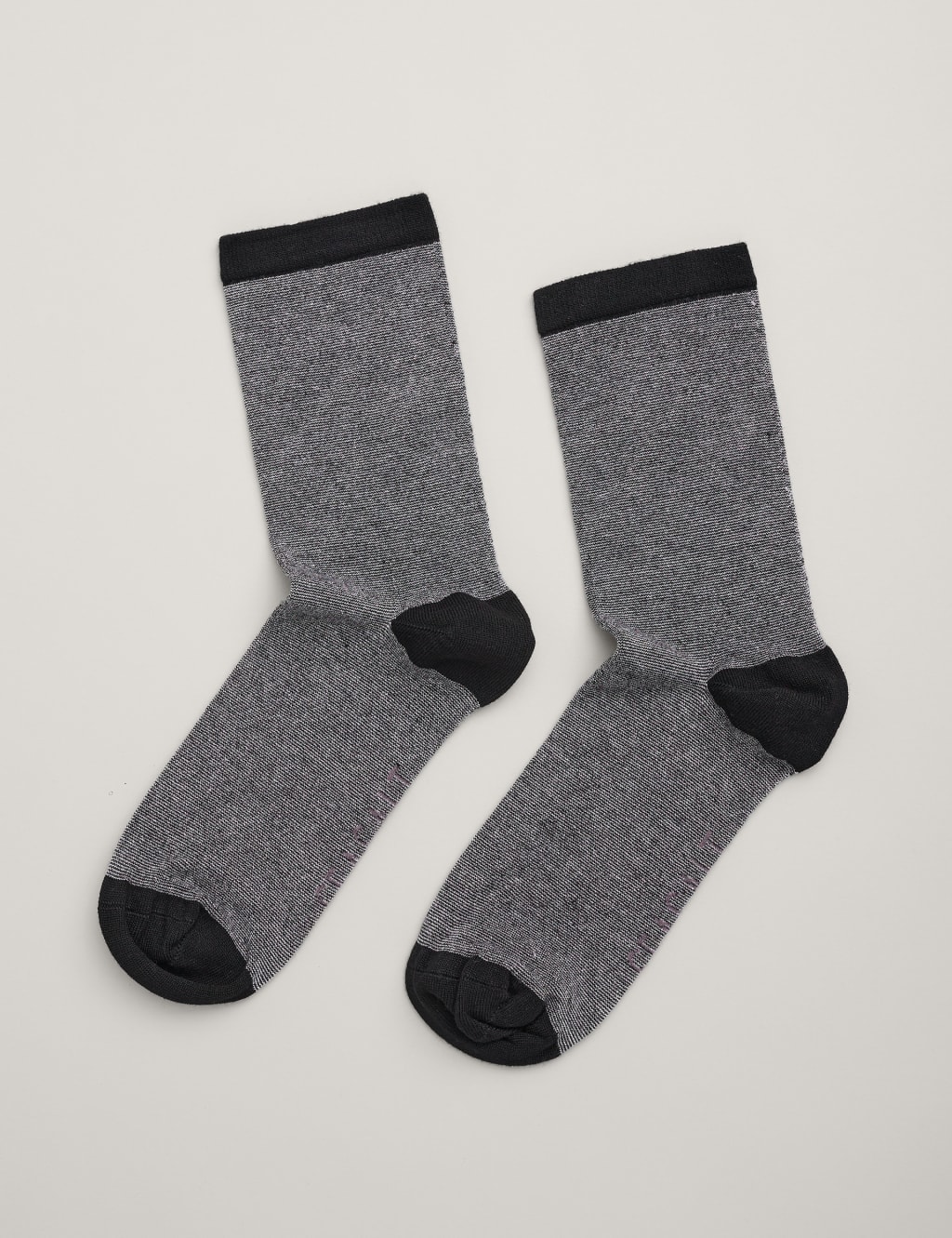 Striped Ankle High Socks