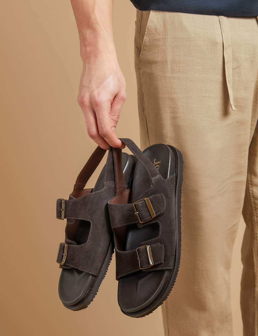 Suede Sandals