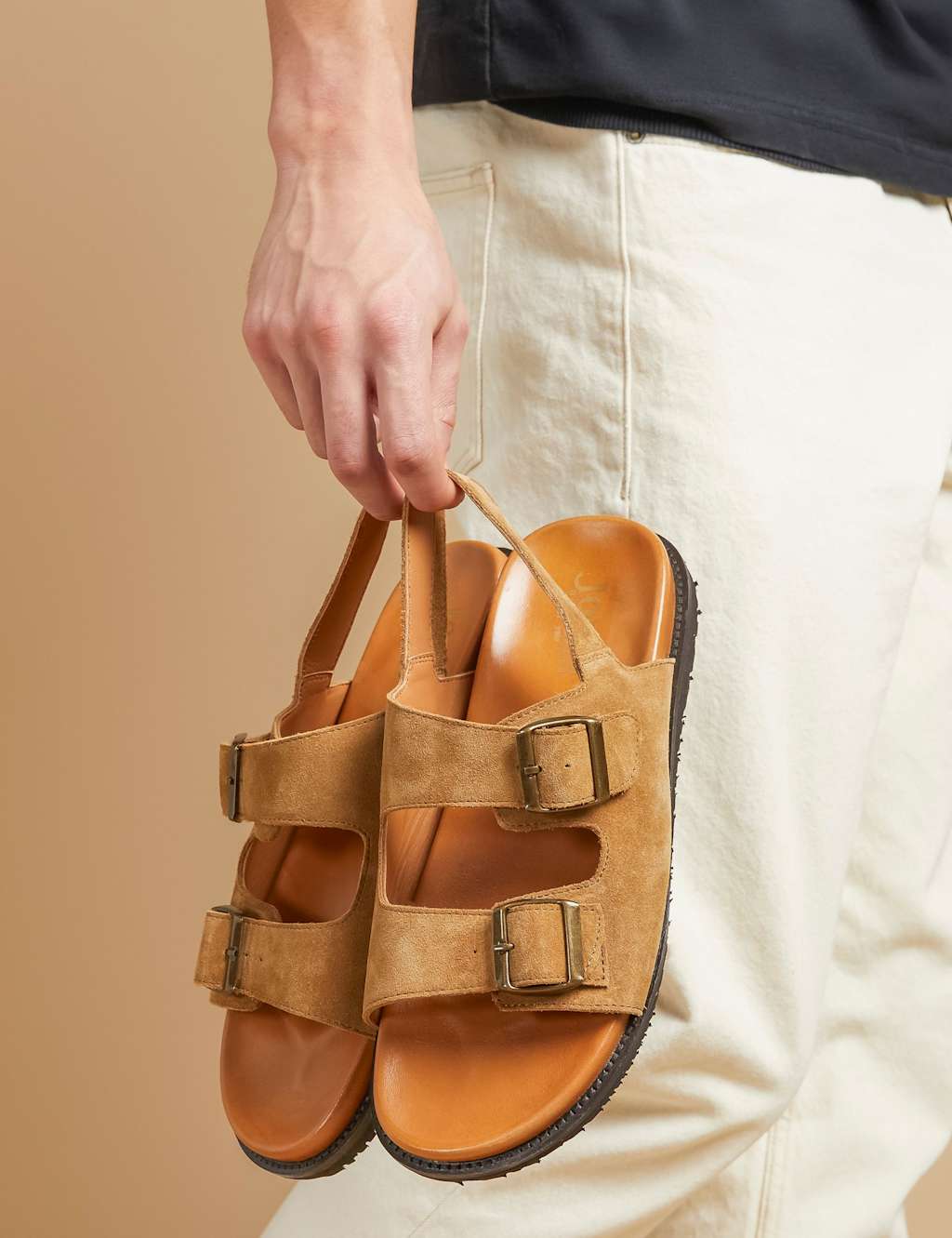 Suede Sandals