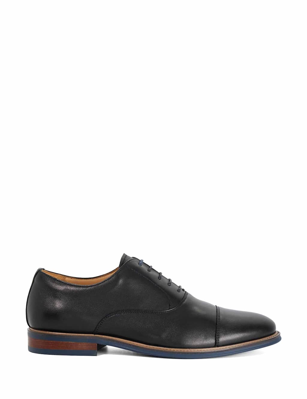 Dune London Men's Leather Oxford Shoes - 11 - Black - Available at M&S