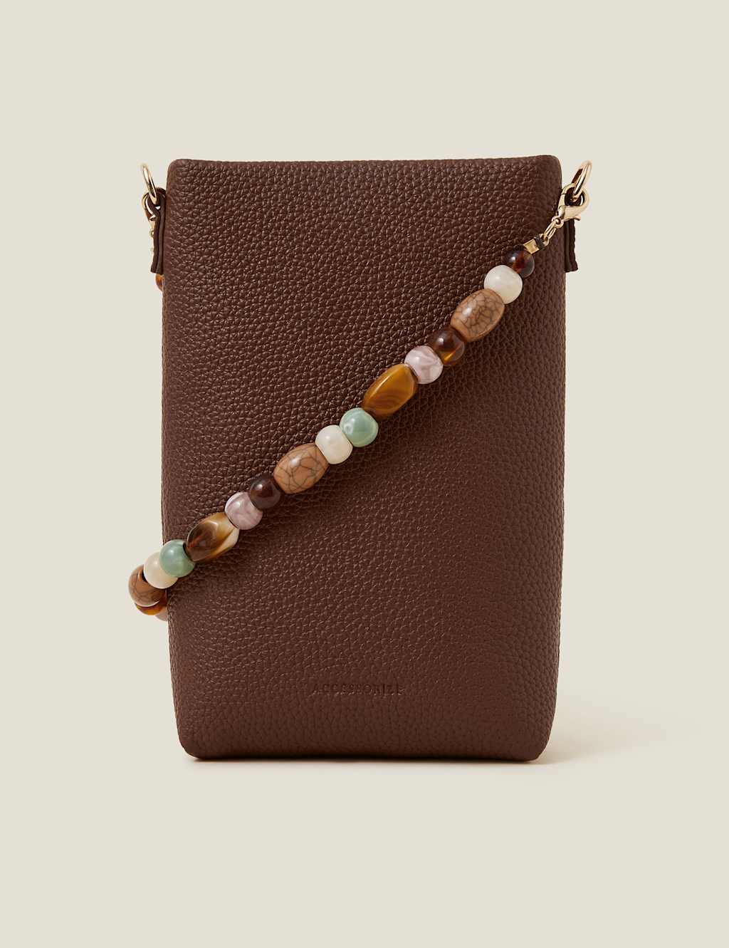 Faux Leather Cross Body Bag