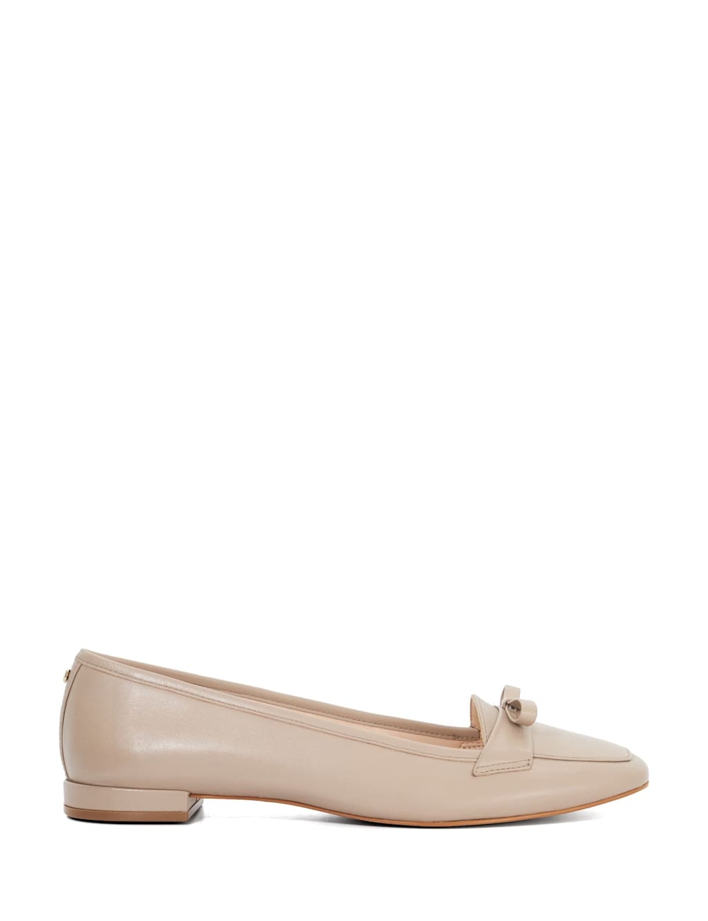 Leather Patent Bow Loafers