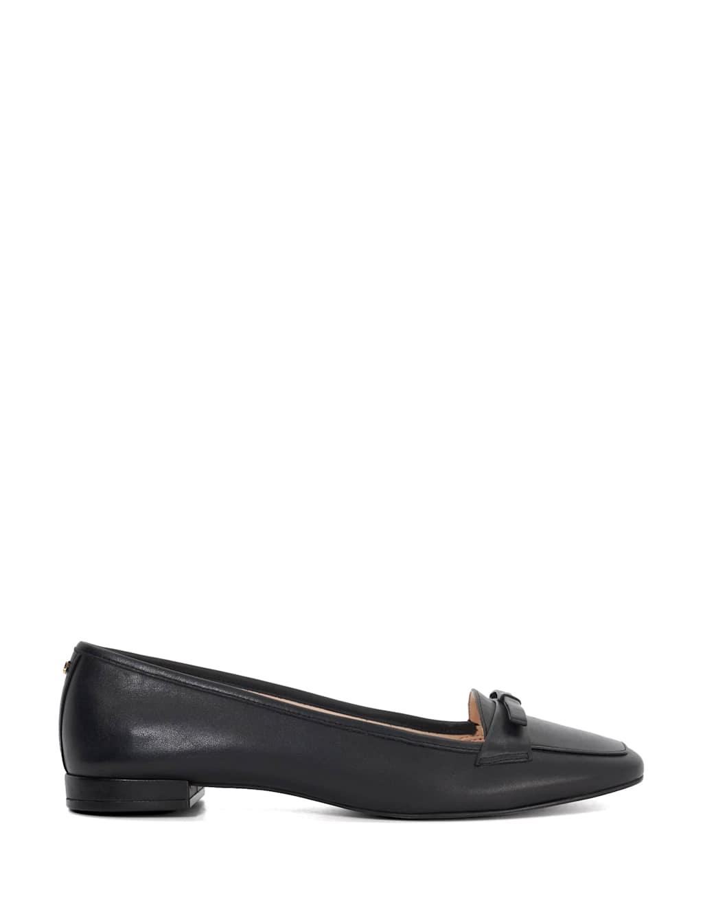 Leather Patent Bow Loafers