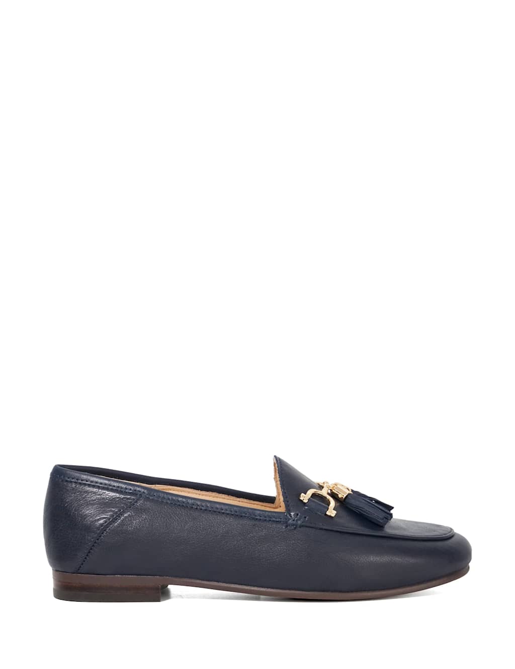 Wide Fit Leather Tassel Loafers