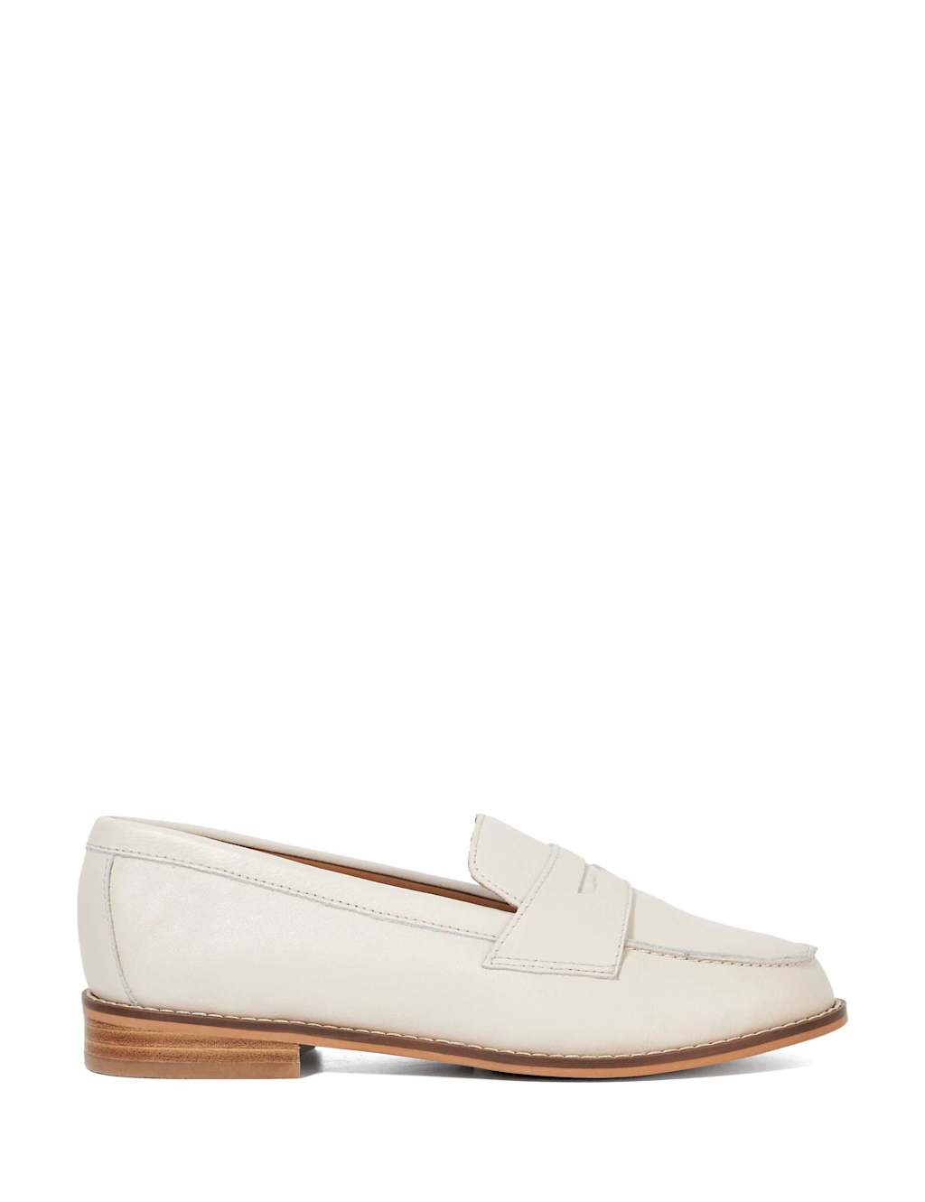Wide Fit Leather Loafers