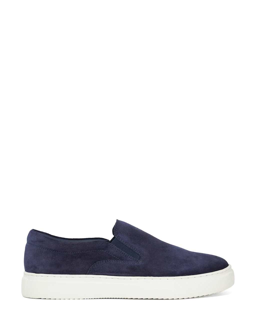 Lightweight Suede Slip-On Trainers