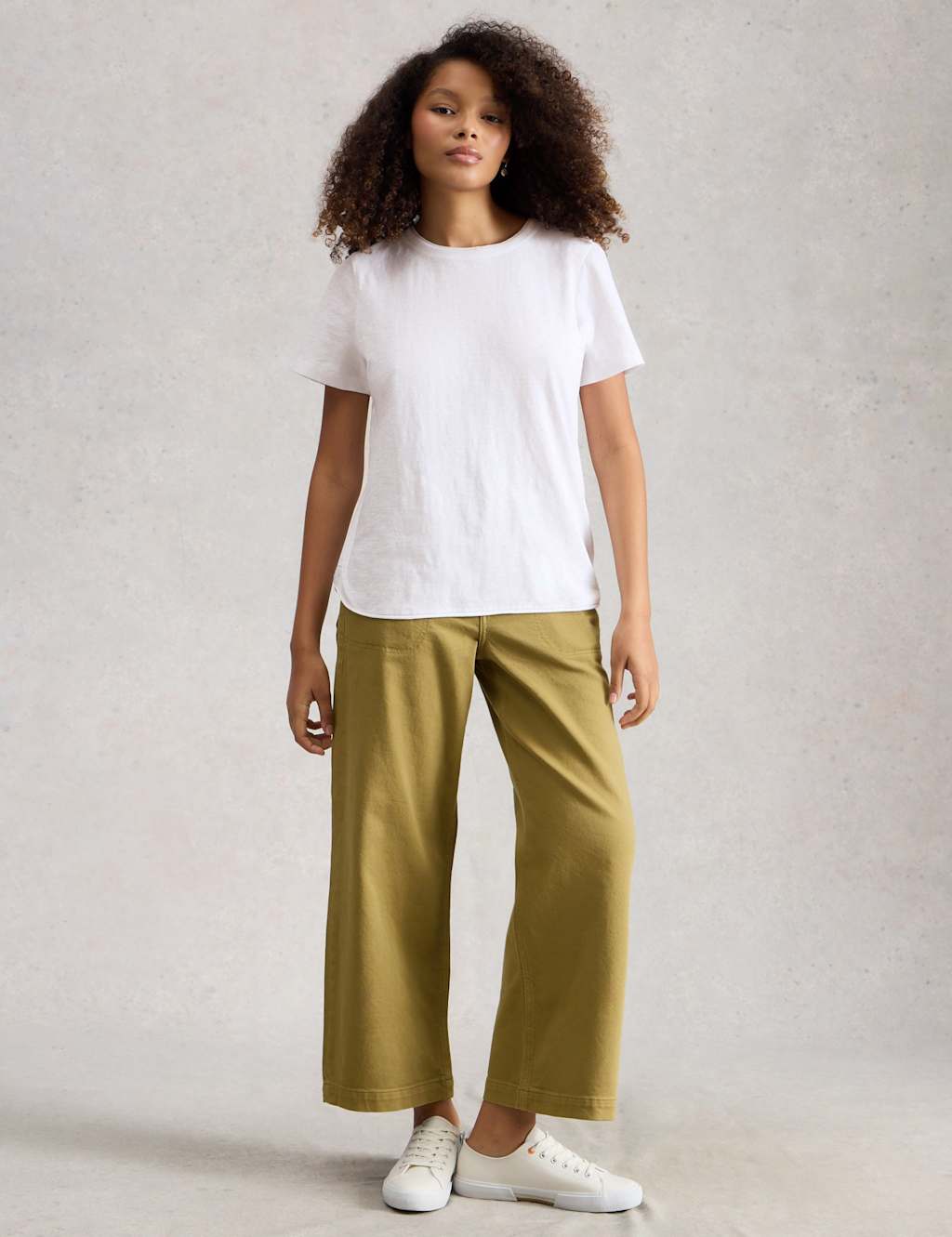 White Stuff Women's Pure Cotton T-Shirt - 16 - Available at M&S