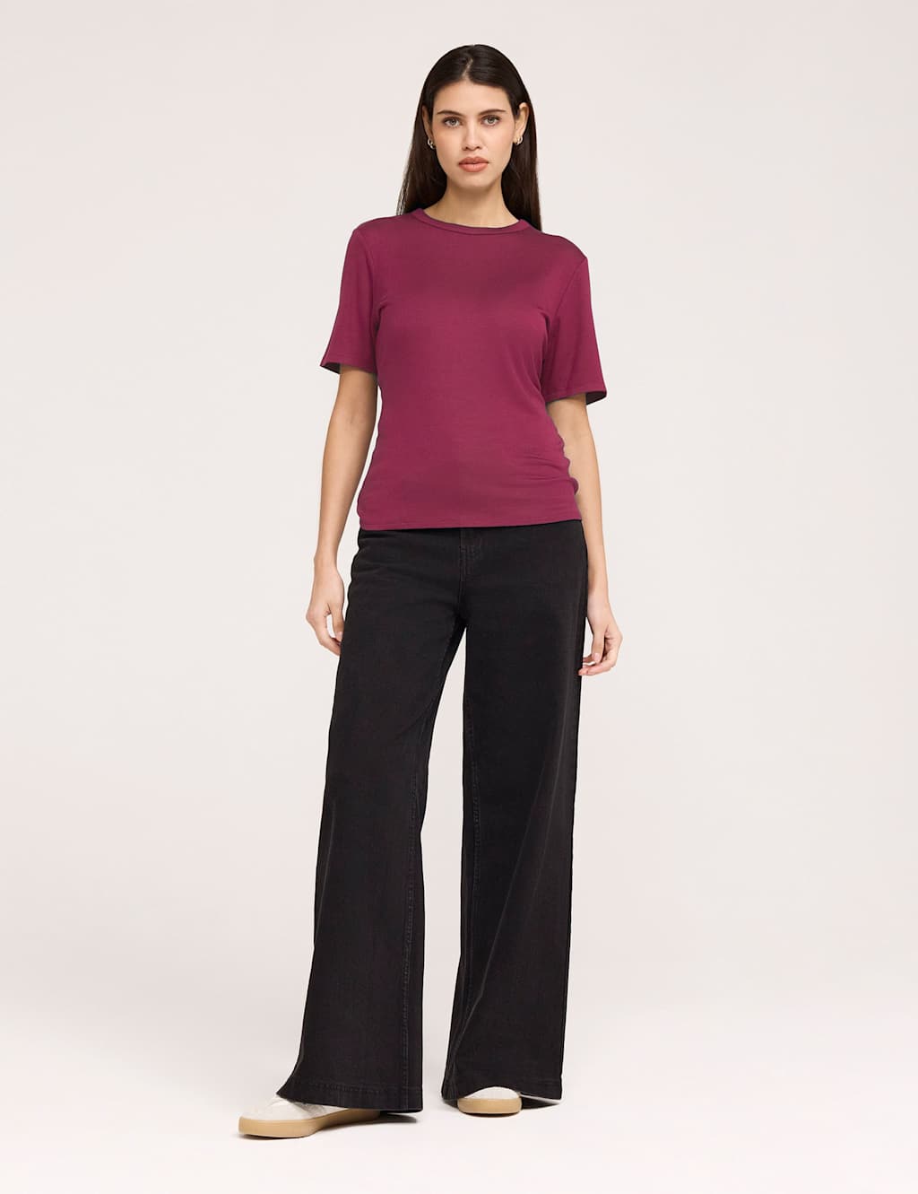 Finery London Women's Jersey T-Shirt - 14 - Pink - Available at M&S