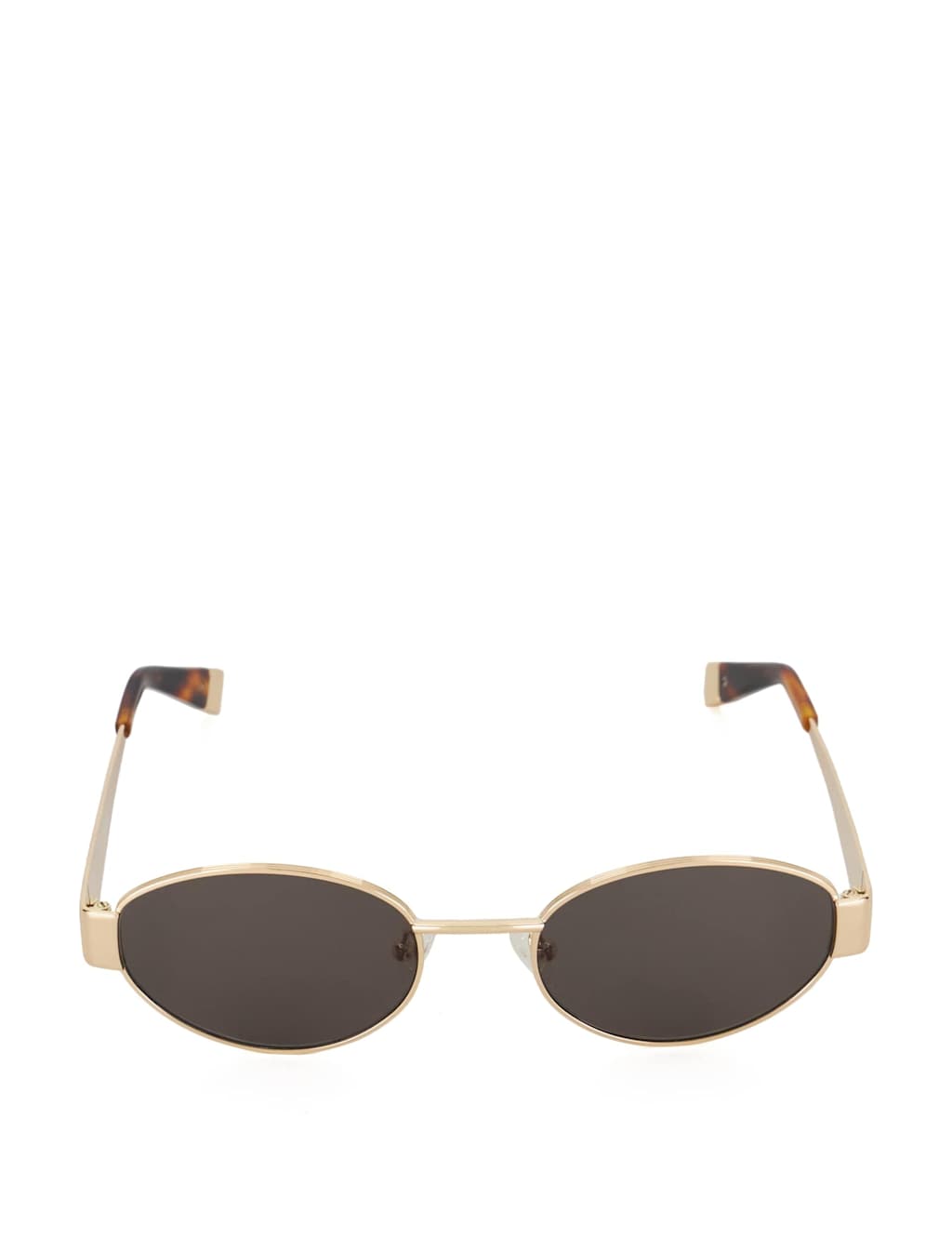 Metal Oval Sunglasses