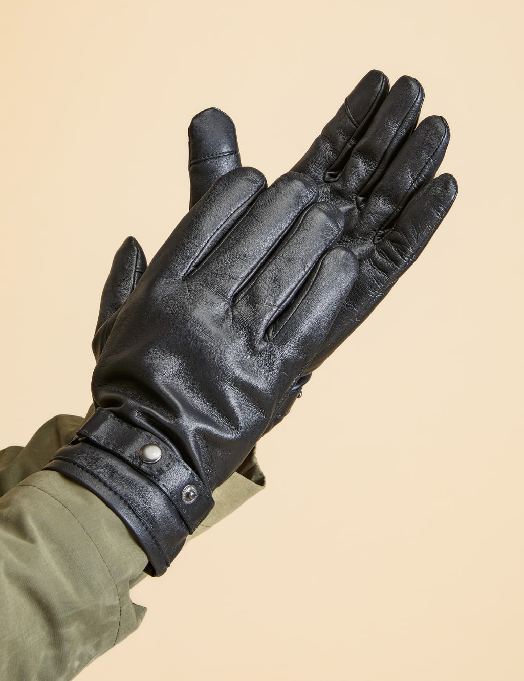 Men s Leather Gloves at M S
