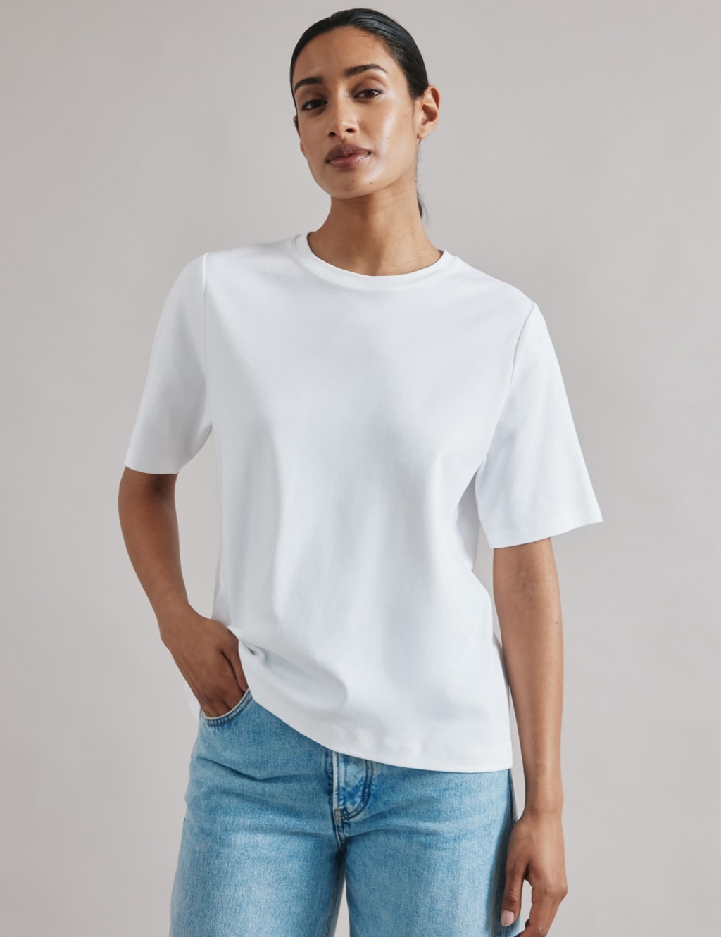 Pure Cotton Boxy Top