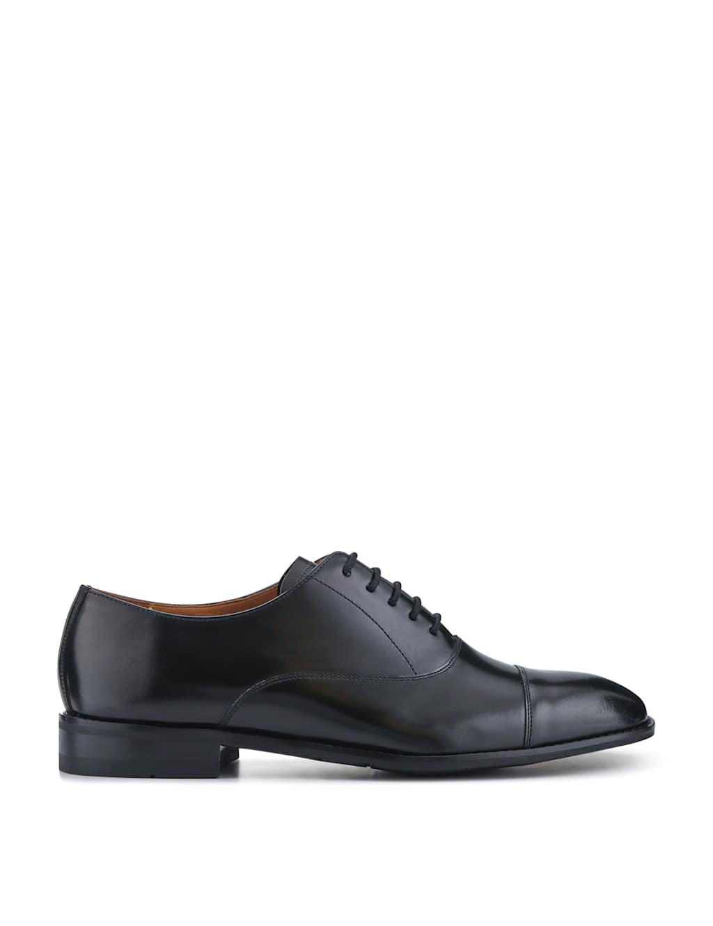 Jones Bootmaker Leather Oxford Shoes Black