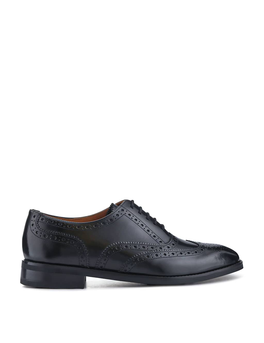 Jones Bootmaker Leather Brogues Black